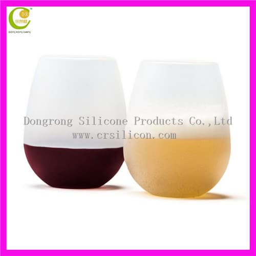 Newest Design Hot Silicone Wine Glass